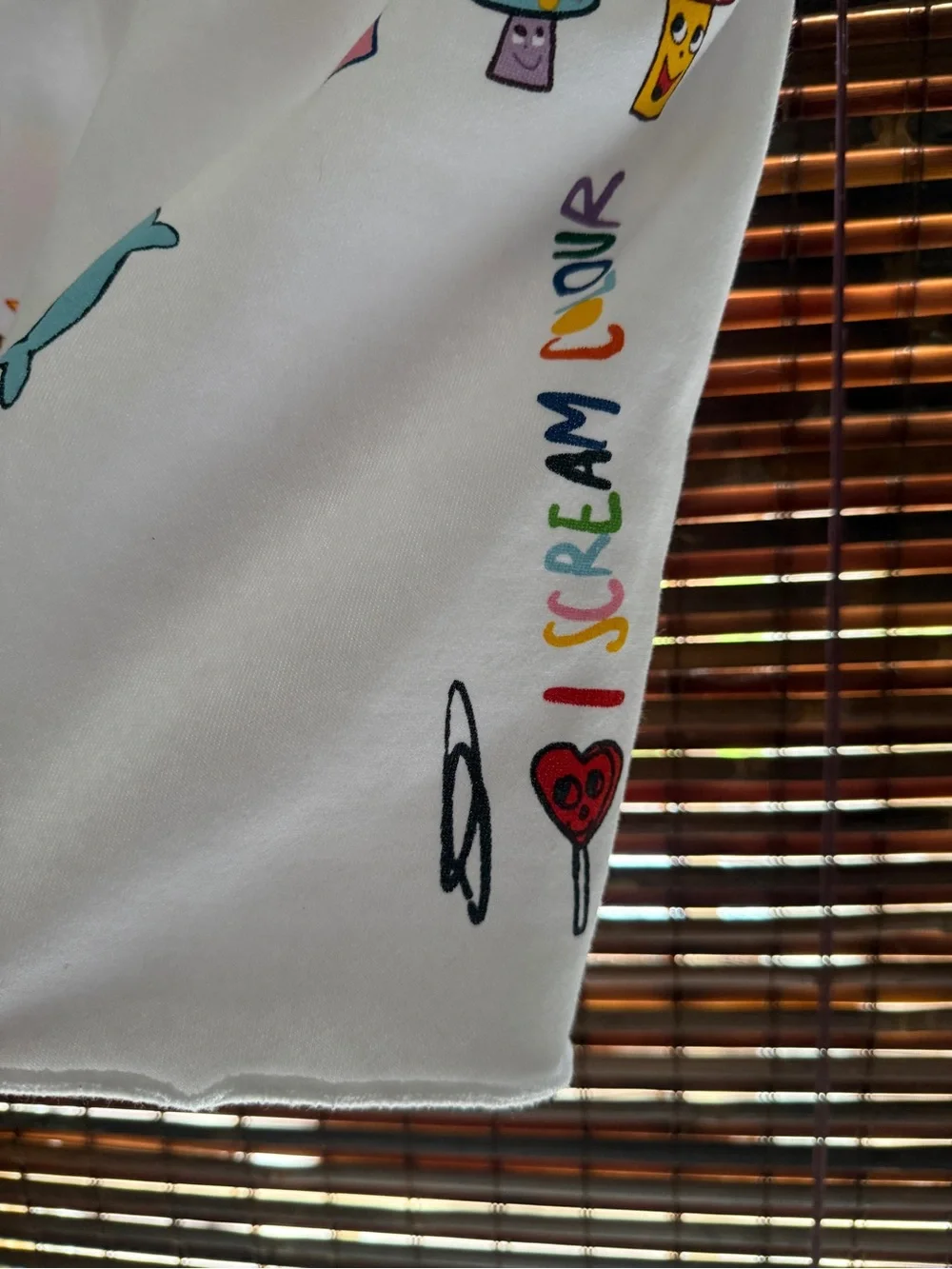 Mayfair Somebody Loves You Crewneck and sweat shorts set, sz s/m, euc RARE!
